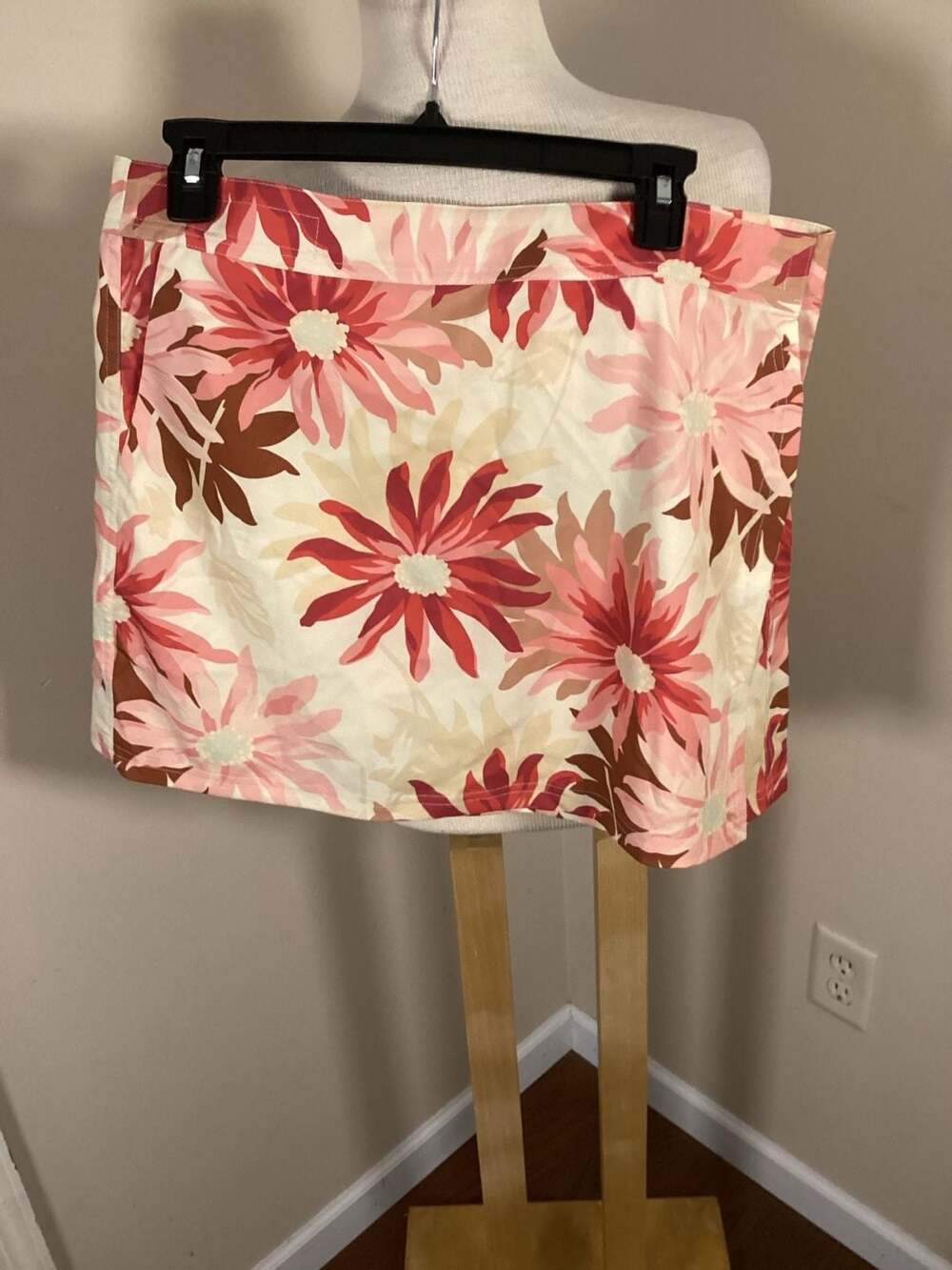 RipSkirt Hawaii Retro Bloom Floral RipSkirt Length 3 Wrap Skirt Large